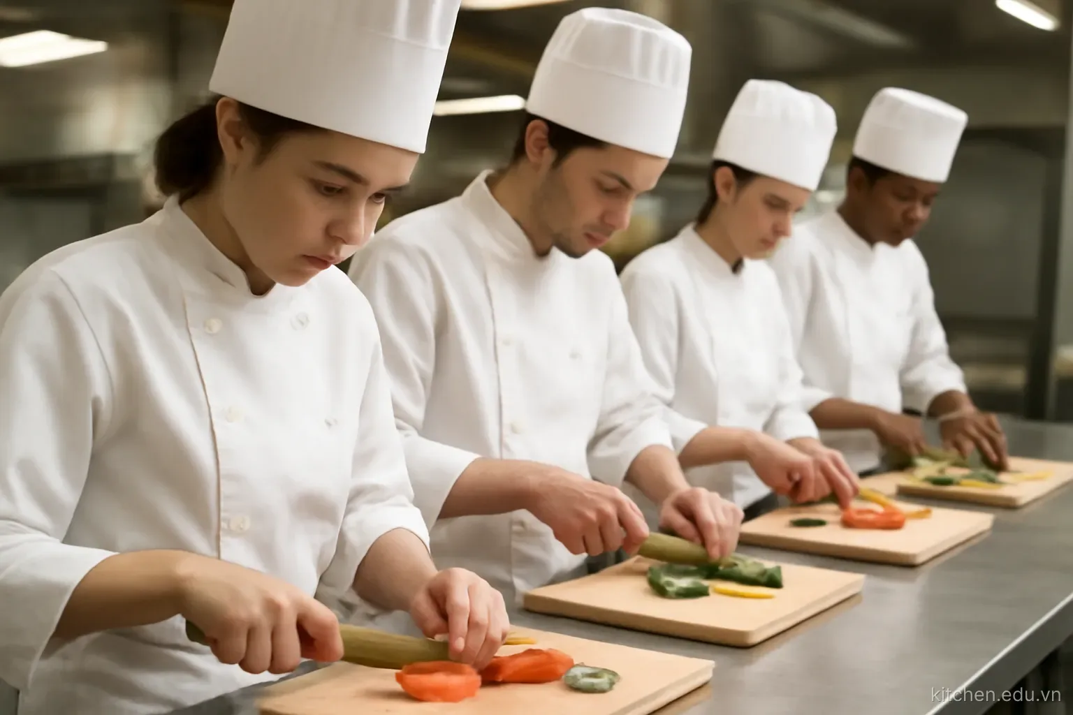 Cuộc thi nghề bếp: bệ phóng của người trẻ
